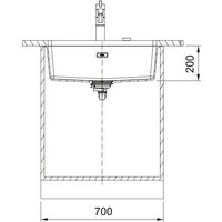 Кухонная мойка Franke MRG 110-62 125.0687.258 (каменный серый) - Превью изображения №3 — Интернет-магазин ПроЗаказ