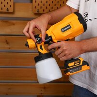 Краскораспылитель Deko DKSG20K2 063-4020 (с 2-мя АКБ) - Превью изображения №8 — Интернет-магазин ПроЗаказ