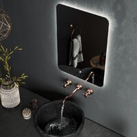  Roxen Зеркало Bella smart touch 510055-50ST (с бесконтактным сенсором и подсветкой) - Превью изображения №4 — Интернет-магазин ПроЗаказ