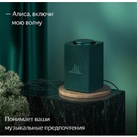 Умная колонка Яндекс Станция Макс (с хабом умного дома Zigbee, зеленый) - Превью изображения №10 — Интернет-магазин ПроЗаказ