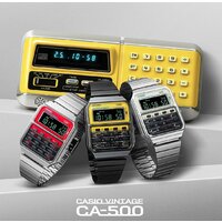 Наручные часы Casio Vintage CA-500WEGG-9B - Превью изображения №2 — Интернет-магазин ПроЗаказ