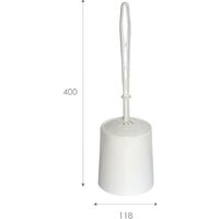 Ершик для унитаза Bradex 143006 (белый) - Превью изображения №2 — Интернет-магазин ПроЗаказ