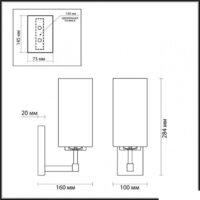 Бра Odeon Light Kasali 4990/1W - Превью изображения №5 — Интернет-магазин ПроЗаказ