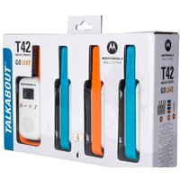 Портативная радиостанция Motorola Talkabout T42 Quad Pack - Превью изображения №5 — Интернет-магазин ПроЗаказ