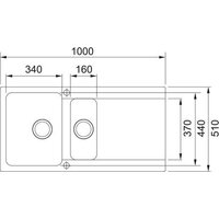 Кухонная мойка Franke Orion OID 651-100 114.0476.403 (серый асфальт) - Превью изображения №2 — Интернет-магазин ПроЗаказ