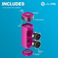 Беспроводная колонка JLab JBuds Party (розовый) - Превью изображения №2 — Интернет-магазин ПроЗаказ