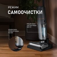 Пылесос Weissgauff V13 BLDC 200 Graphite AquaPro - Превью изображения №9 — Интернет-магазин ПроЗаказ