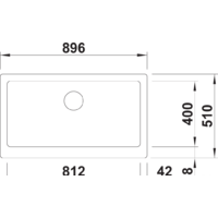 Кухонная мойка Blanco Vintera XL 9-UF 526102 (темная скала) - Превью изображения №2 — Интернет-магазин ПроЗаказ