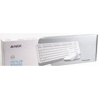 Офисный набор A4Tech Fstyler FG1010 (белый/серый) - Превью изображения №4 — Интернет-магазин ПроЗаказ