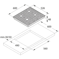 Варочная панель ASKO HG1666AB - Превью изображения №3 — Интернет-магазин ПроЗаказ