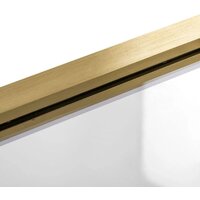 Стеклянная шторка для ванны Rea Elegant 70 (матовое золото/прозрачное стекло) - Превью изображения №5 — Интернет-магазин ПроЗаказ