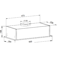 Кухонная вытяжка Grand Fleet (черный) - Превью изображения №4 — Интернет-магазин ПроЗаказ