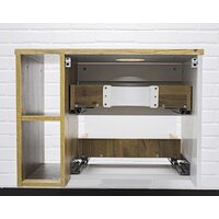  Домино Тумба под умывальник Joy 46 Frost 70 подвесная с двумя ящиками В2 - Превью изображения №24 — Интернет-магазин ПроЗаказ