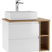  Домино Тумба под умывальник Joy 46 Frost 70 подвесная с двумя ящиками В2 - Превью изображения №16 — Интернет-магазин ПроЗаказ