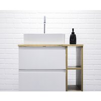  Домино Тумба под умывальник Joy 46 Frost 70 подвесная с двумя ящиками В2 - Превью изображения №22 — Интернет-магазин ПроЗаказ