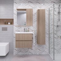  Grossman Шкаф с зеркалом Юнит 70 2070112 (кадена вуд) - Превью изображения №4 — Интернет-магазин ПроЗаказ