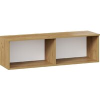 Шкаф распашной Трия Хилтон 1100 (дуб крафт золотой/белый матовый) - Превью изображения №3 — Интернет-магазин ПроЗаказ