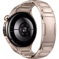 Умные часы Huawei Watch 5 42 мм (золотистый, с золотистым титановым ремешком, международная версия) - Превью изображения №4 — Интернет-магазин ПроЗаказ