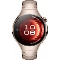 Умные часы Huawei Watch 5 42 мм (золотистый, с золотистым титановым ремешком, международная версия) - Превью изображения №2 — Интернет-магазин ПроЗаказ