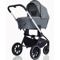 Универсальная коляска Rant MOWbaby Zoom PU (2 в 1, silver grey) - Превью изображения №4 — Интернет-магазин ПроЗаказ