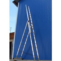 Лестница-стремянка Алюмет трехсекционная универсальная 5312 3x12 - Превью изображения №5 — Интернет-магазин ПроЗаказ