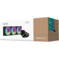 Система жидкостного охлаждения для процессора DeepCool LM420 R-LM420-BKDMMC-1 - Превью изображения №6 — Интернет-магазин ПроЗаказ