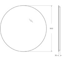 Зеркало BelBagno SPC-INT-900-LED - Превью изображения №6 — Интернет-магазин ПроЗаказ