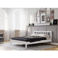 Кровать Мебельград Слип 160x200 (белый фактурный) - Превью изображения №2 — Интернет-магазин ПроЗаказ