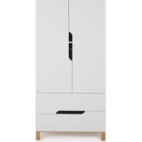 Шкаф распашной MOWbaby Lilla / 400 (Cloud White) - Превью изображения №7 — Интернет-магазин ПроЗаказ