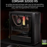 Корпус Corsair 3200D RS CC-9011336-WW - Превью изображения №4 — Интернет-магазин ПроЗаказ