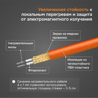 Нагревательный кабель Welrok RD2s 20-68 - Превью изображения №9 — Интернет-магазин ПроЗаказ