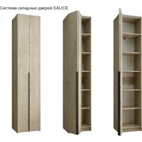 Шкаф-гармошка Евва Лайн ЛН-1D.450.01(0Z) (гикори кингстон) - Превью изображения №7 — Интернет-магазин ПроЗаказ