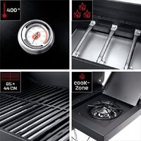 Газовый гриль для дачи Landmann Rookie 4.1 Cook 13714 - Превью изображения №7 — Интернет-магазин ПроЗаказ