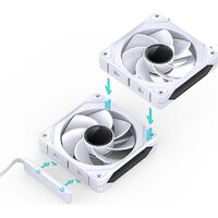 Комплект вентиляторов для корпуса Jonsbo ZL-120 Reversed (белый, 3 шт.) - Превью изображения №10 — Интернет-магазин ПроЗаказ