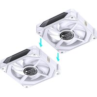 Комплект вентиляторов для корпуса Jonsbo ZL-120 Reversed (белый, 3 шт.) - Превью изображения №14 — Интернет-магазин ПроЗаказ
