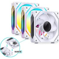 Комплект вентиляторов для корпуса Jonsbo ZL-120 Reversed (белый, 3 шт.) - Превью изображения №11 — Интернет-магазин ПроЗаказ