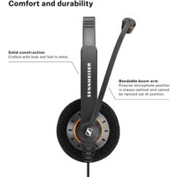 Офисная гарнитура Sennheiser SC 60 USB ML - Превью изображения №4 — Интернет-магазин ПроЗаказ