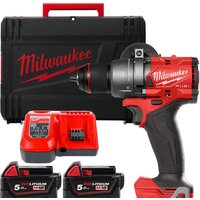Дрель-шуруповерт Milwaukee M18 FUEL M18FDD3-502X 4933479863 (с 2-мя АКБ 5 Ач, кейс) - Превью изображения №1 — Интернет-магазин ПроЗаказ