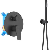 Душевая система  Aquatek Бетта AQ1172MB (черный матовый) - Превью изображения №4 — Интернет-магазин ПроЗаказ