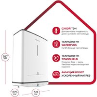 Накопительный электрический водонагреватель Ariston Velis Tech Abse Dry 50 - Превью изображения №3 — Интернет-магазин ПроЗаказ
