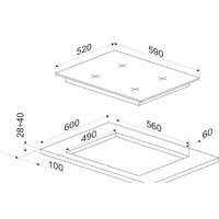 Варочная панель Hansa BHGI650103 - Превью изображения №2 — Интернет-магазин ПроЗаказ