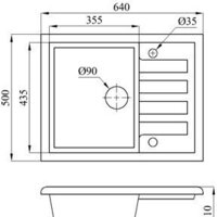 Кухонная мойка БелЭворс Vega L + смеситель W74004-9 + дозатор L405-1 (серый/сатин) - Превью изображения №9 — Интернет-магазин ПроЗаказ