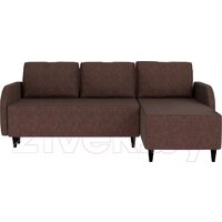 Угловой диван Mio Tesoro Velke SB3CHL (Skiftebo Brown) - Превью изображения №2 — Интернет-магазин ПроЗаказ