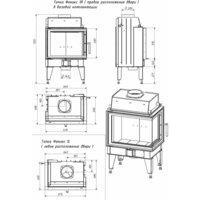 Свободностоящая печь-камин Мета-Бел Fenix 1L ТКТ 10.0-02 - Превью изображения №6 — Интернет-магазин ПроЗаказ