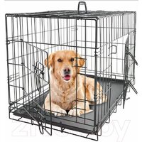 Клетка Duvo Plus Pet Kennel Large 780/482/DV (черный) - Превью изображения №6 — Интернет-магазин ПроЗаказ