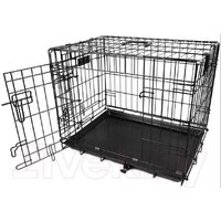 Клетка Duvo Plus Pet Kennel Large 780/482/DV (черный) - Превью изображения №3 — Интернет-магазин ПроЗаказ