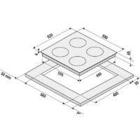 Варочная панель Krona Zauber 60 BL TK - Превью изображения №15 — Интернет-магазин ПроЗаказ