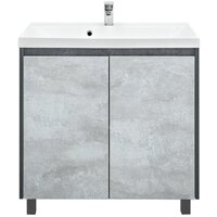  Doratiz Тумба под умывальник Крит 80 9908.129 (серый) - Превью изображения №6 — Интернет-магазин ПроЗаказ