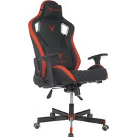 Игровое (геймерское) кресло Knight Outrider (черный/красный) - Превью изображения №17 — Интернет-магазин ПроЗаказ