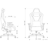 Игровое (геймерское) кресло Knight Outrider (черный/красный) - Превью изображения №28 — Интернет-магазин ПроЗаказ